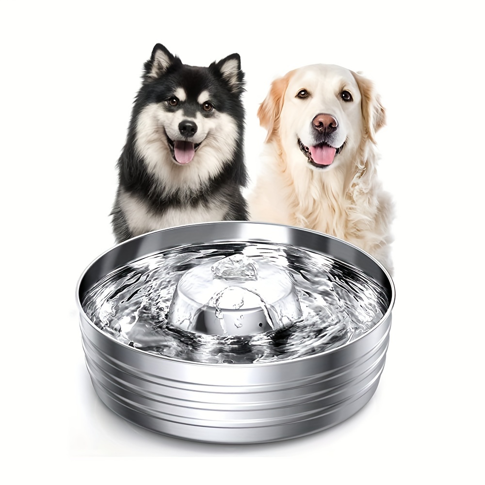  Dog Water Fountain,Dog Water Bowl Dispenser 2 Gallon