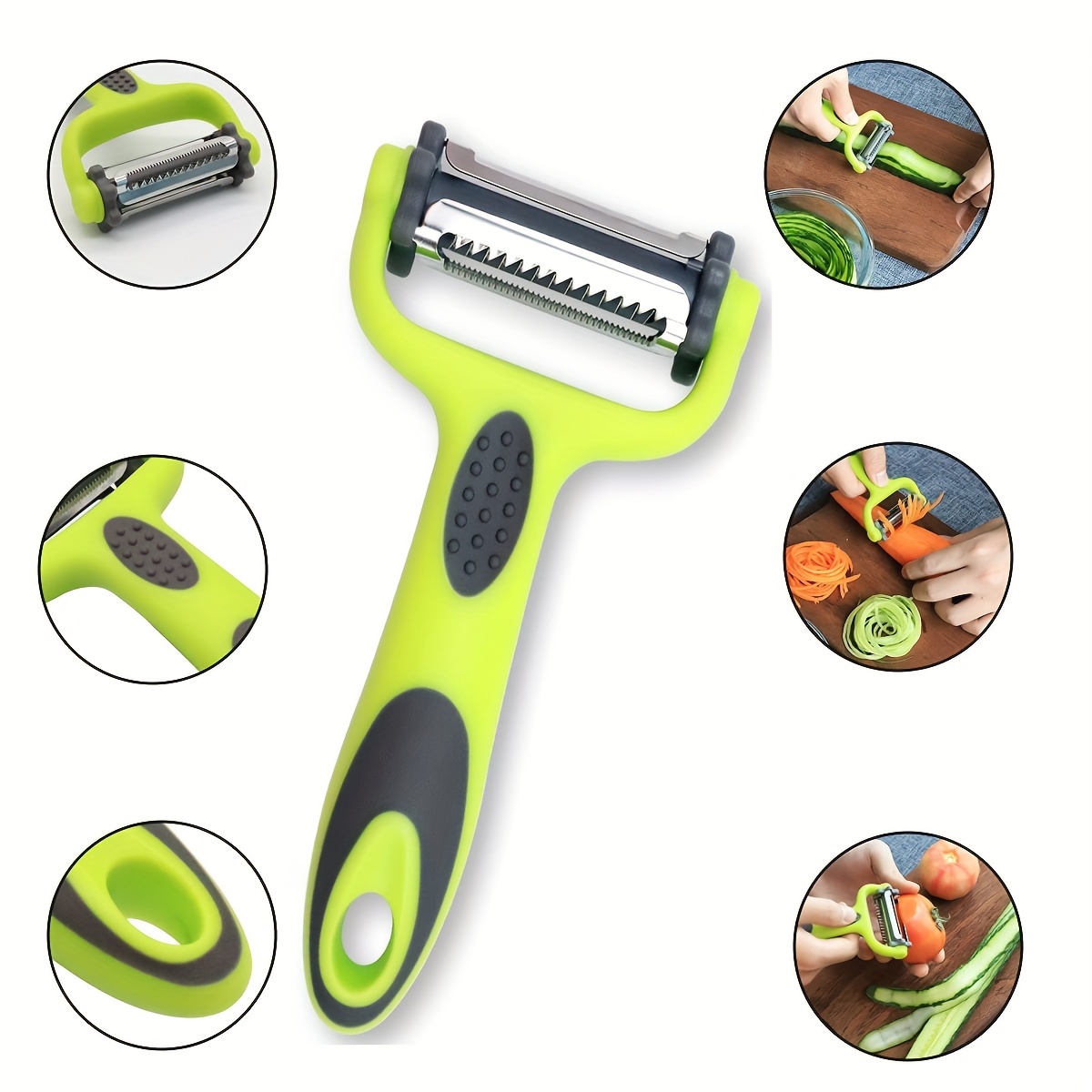 3-in-1 Ginger Peeler and Grater – Talisman Designs