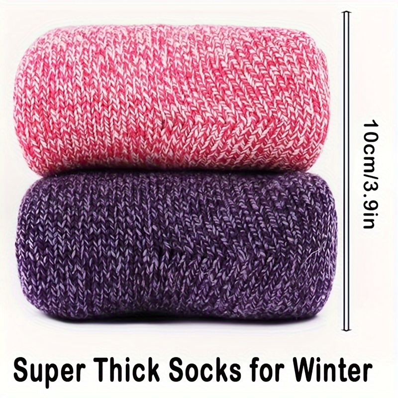 Thermal Socks Women Super Warm Medium Tube Thick Socks - Temu