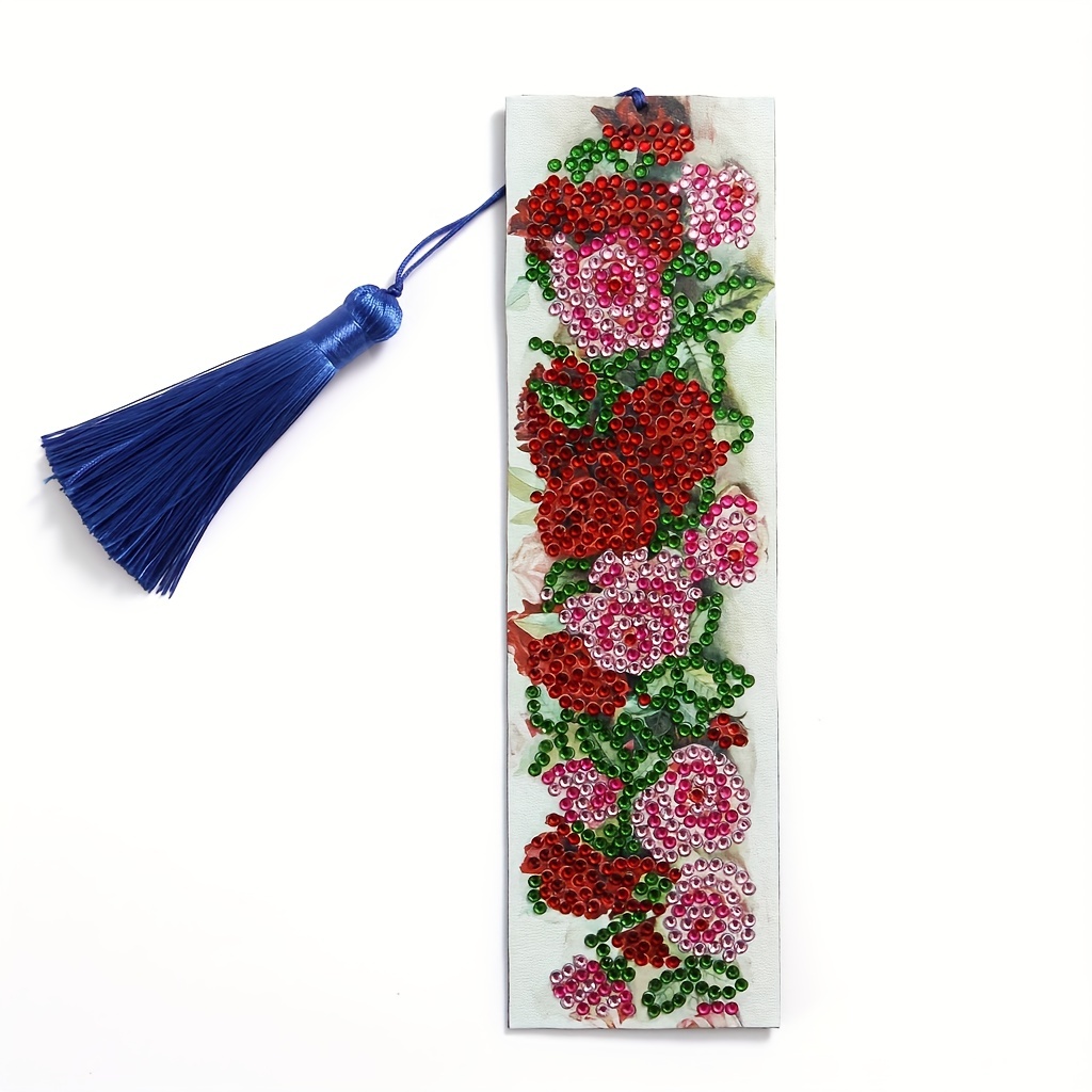 Diamond Art Bookmarks Diamond Painting Bookmark Kits Cross Stitch  Embroidery Special Shaped Drill Adults DIY Art