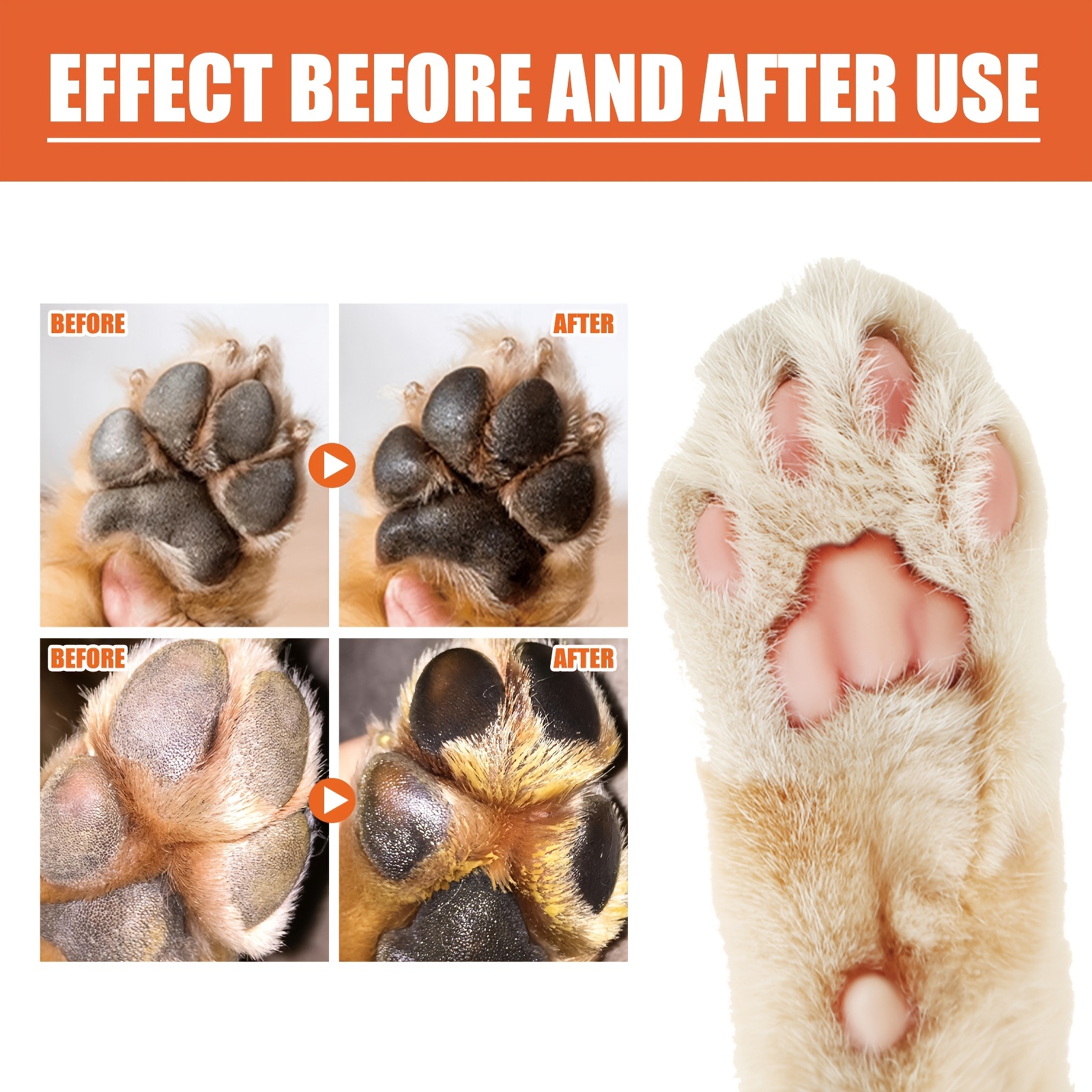 1pc Pet Paw Cleaner, Deep Cleaning For Dog & Cat, Foot Pad Care