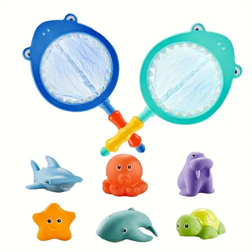 Magnetic Fishing Toy Game Kids Water Table Bathtub Kids - Temu