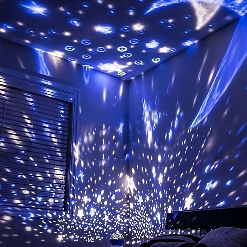 1 Pieza Luz Nocturna Con Proyector De Estrellas Lámpara Para - Temu