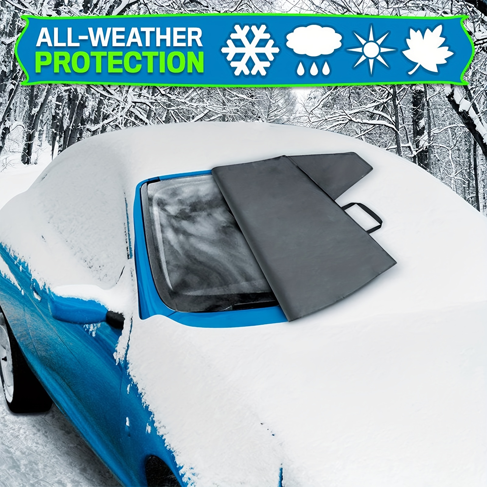 Winter Auto Schnee Abdeckung Faltbare Auto Windschutzscheibe - Temu Austria