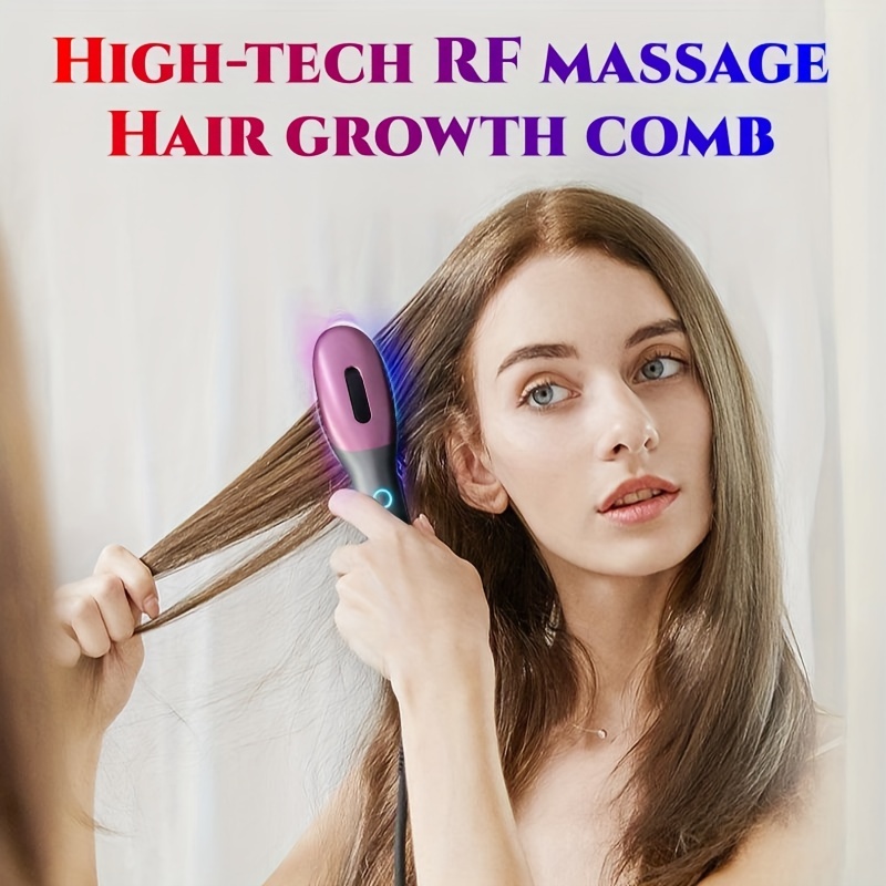 Scalp Massage Laser Comb Anti Hair Loss Therapy Infrared RF Red