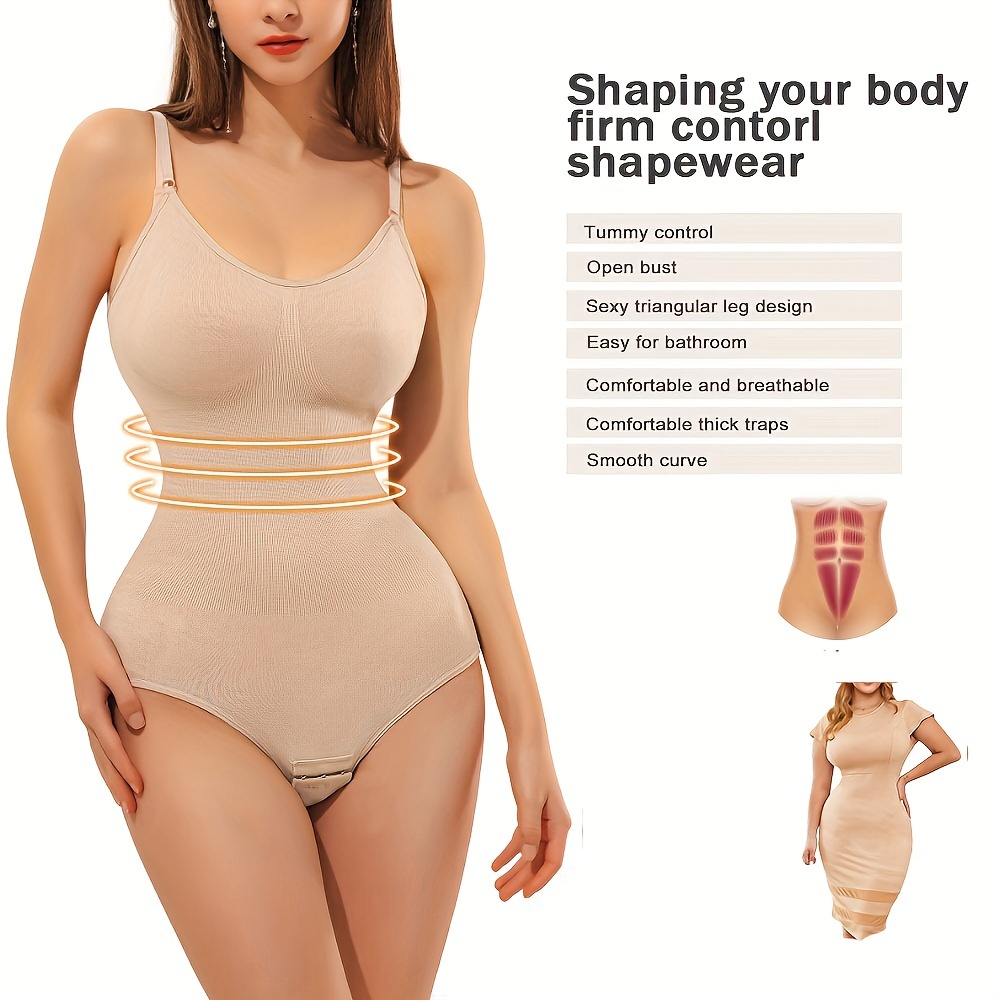 Shapewear for Women Tummy Control Body Shaper Zipper Open Bust Bodysuit  with Hook Zipper Closure (Color : Black, Size : 4X) : : Clothing,  Shoes & Accessories