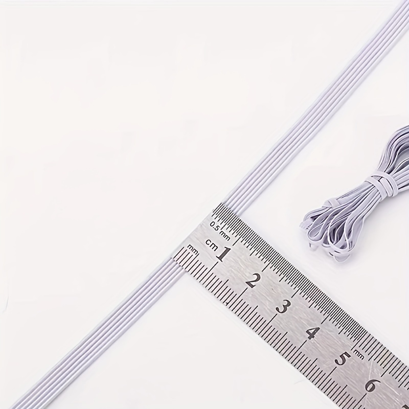 1pc 5mm Sewing Elastic Band Stretch High Elasticity Knit Elastic Band For  Sewing Waistband Elastic - Arts, Crafts & Sewing - Temu