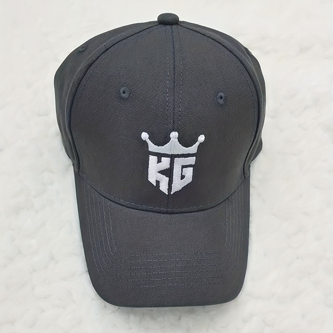 Cotton Crown KG Embroidery Men's Baseball Cap