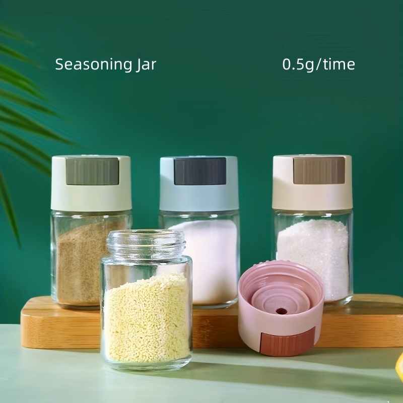 0.5g Seasoning Bottle Salt Pepper Powder Spicy Jar Containers