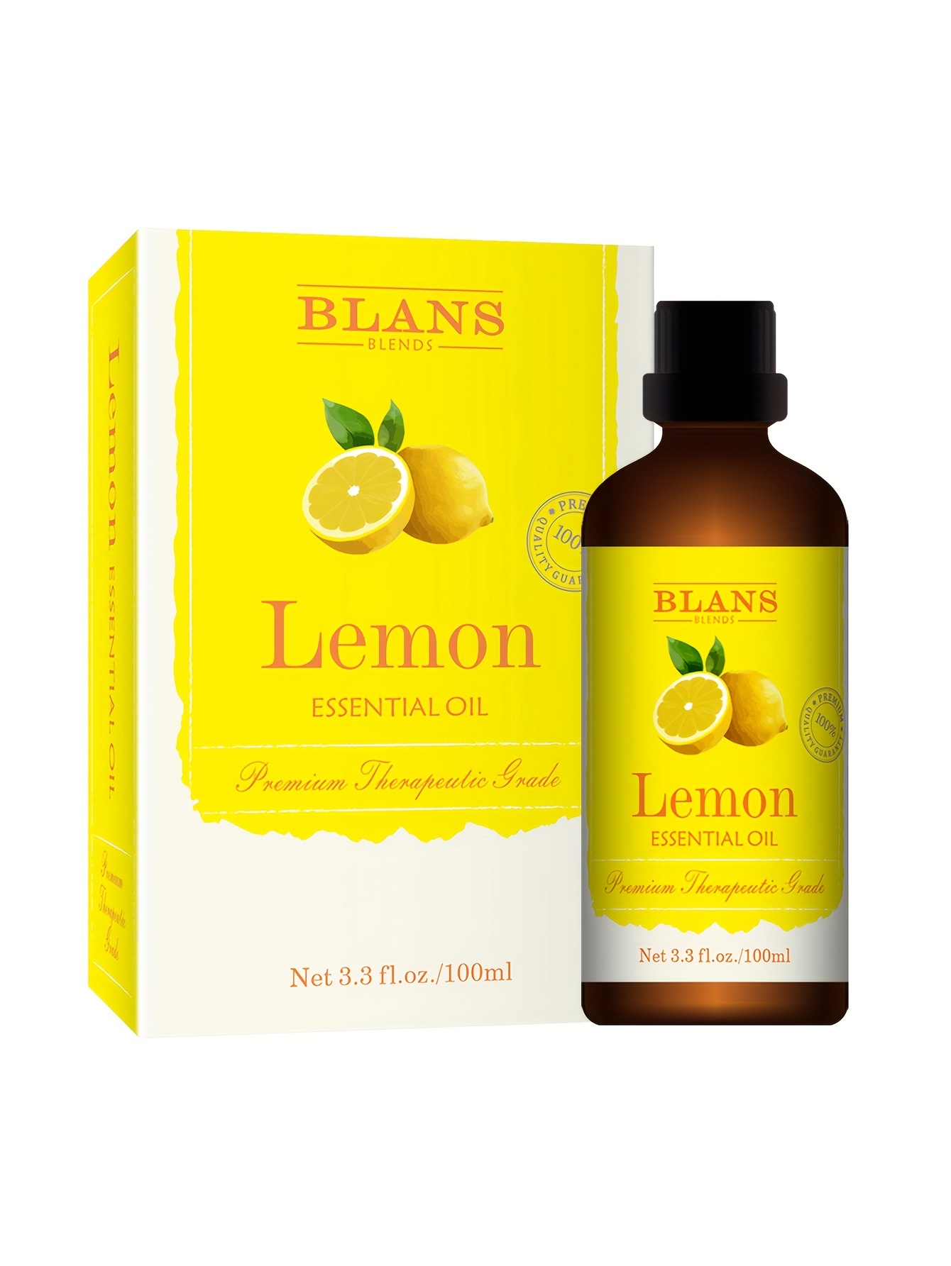 Lemon Fragrance Oil - Premium Grade Scented Oil - 100ml