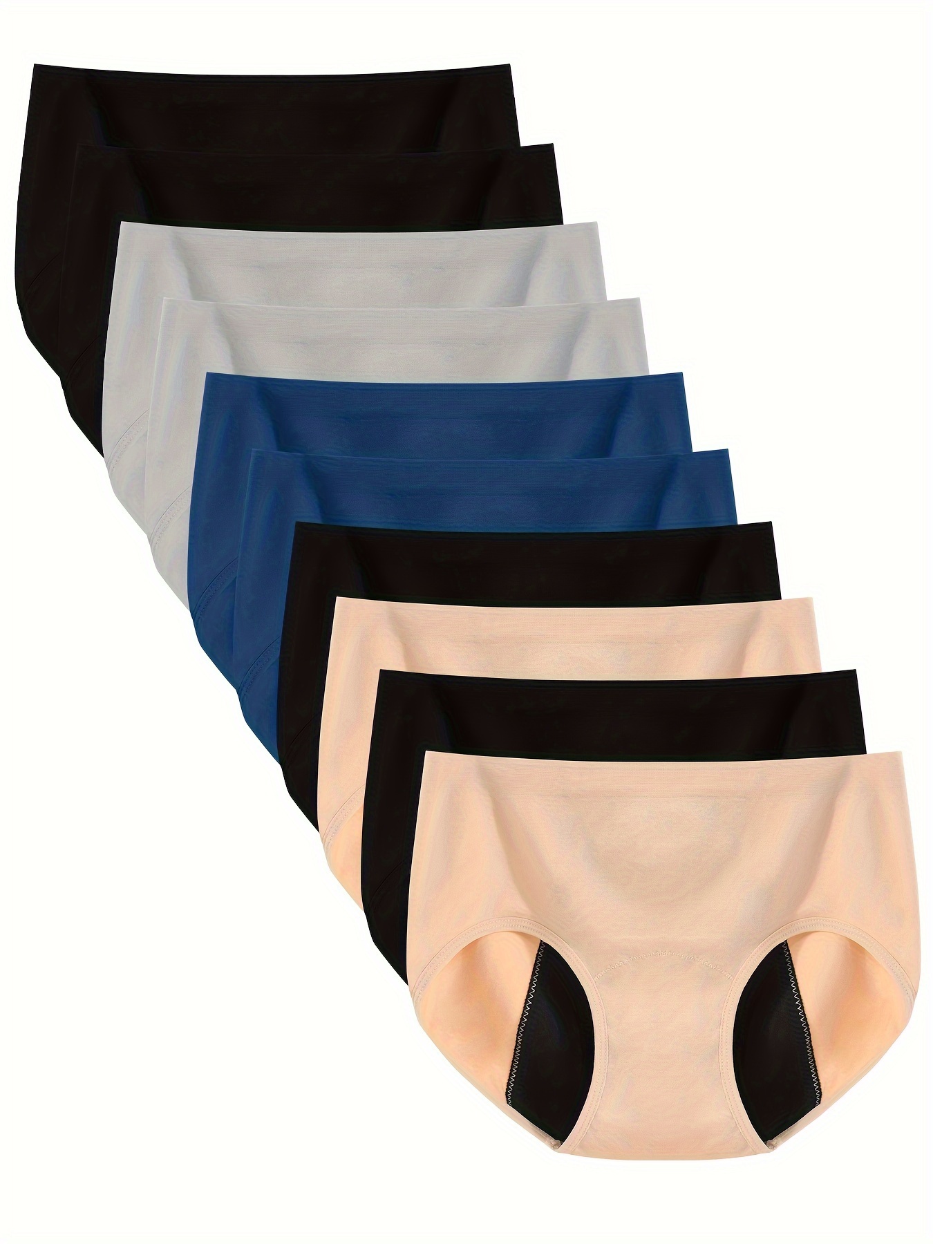 Women's Cotton Underwear High Waisted Full Coverage Ladies - Temu
