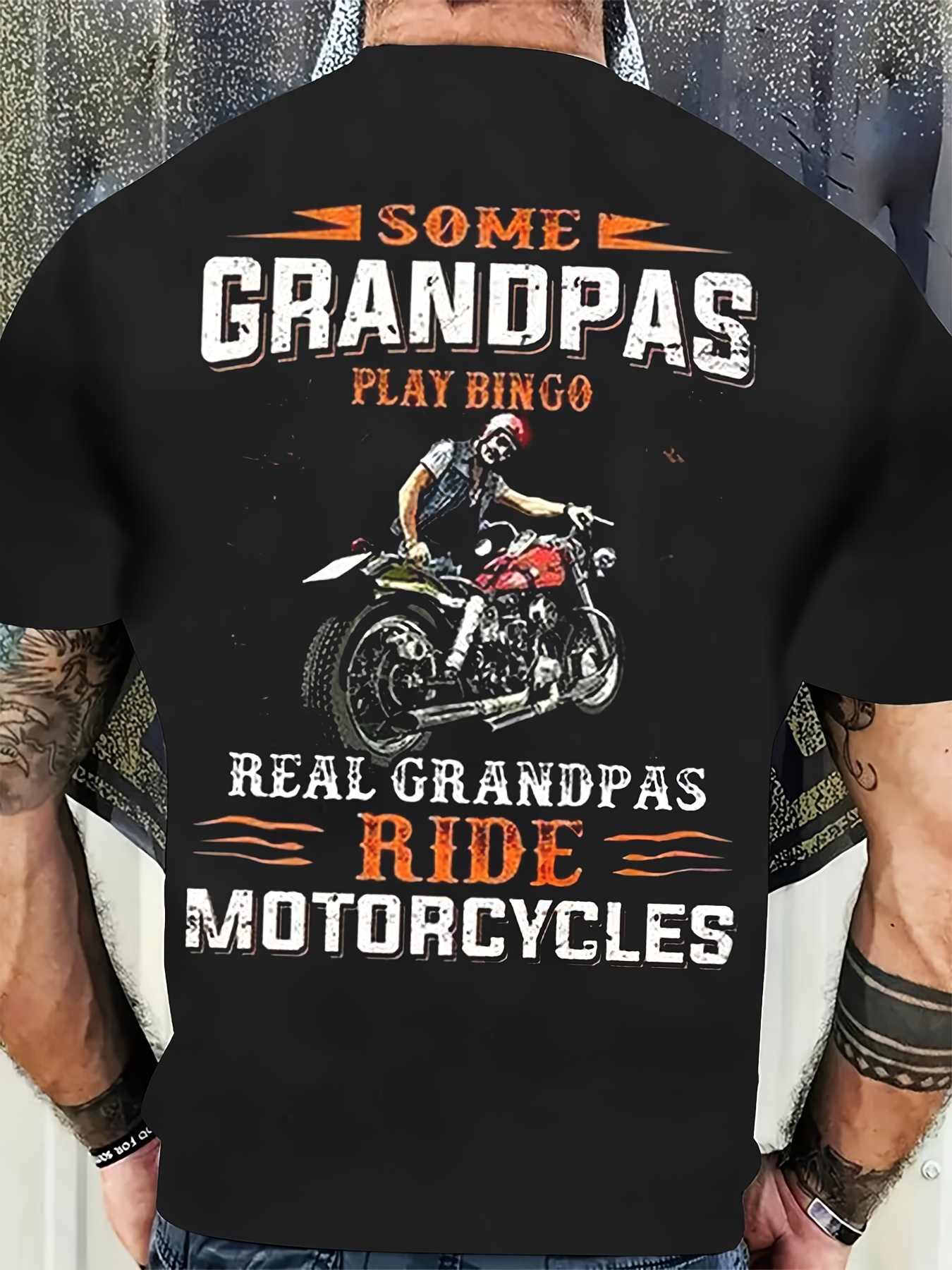 Regalo para motociclistas – Camiseta vintage de motorista – Accesorios de  moto para hombre