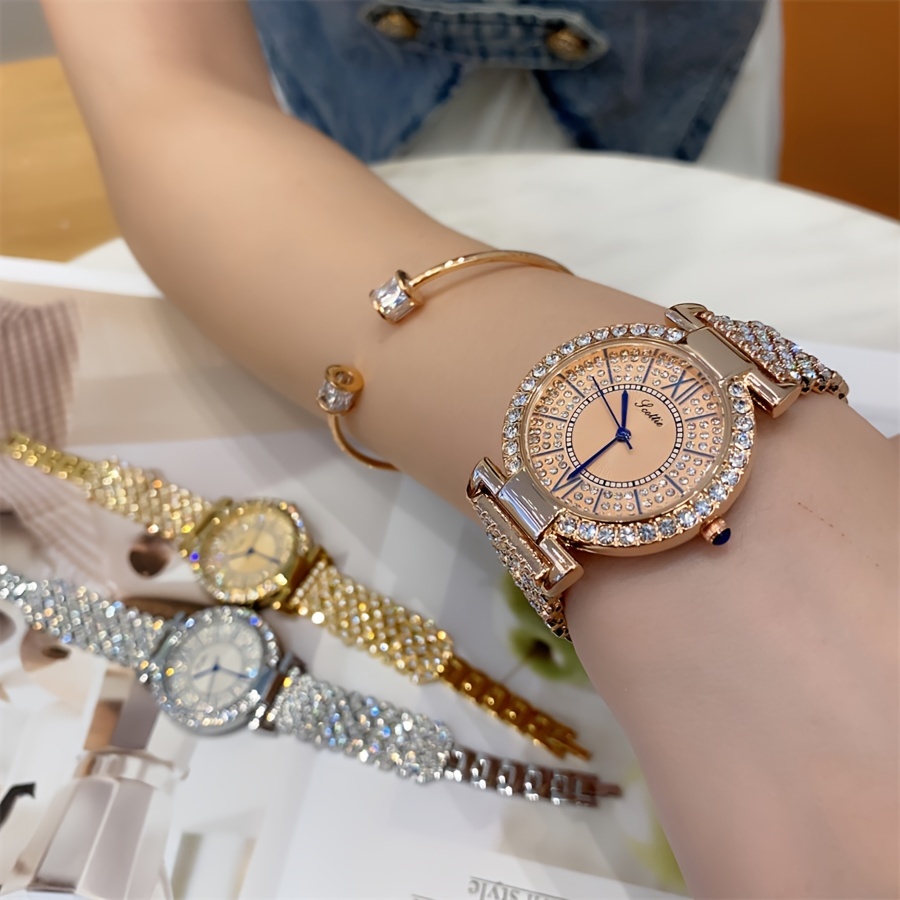 Fashion Womens Quartz Luxury Watch Fancy Women Watches Jewelry  Sophisticated And Stylish Women Watch, 90 Days Buyer Protection