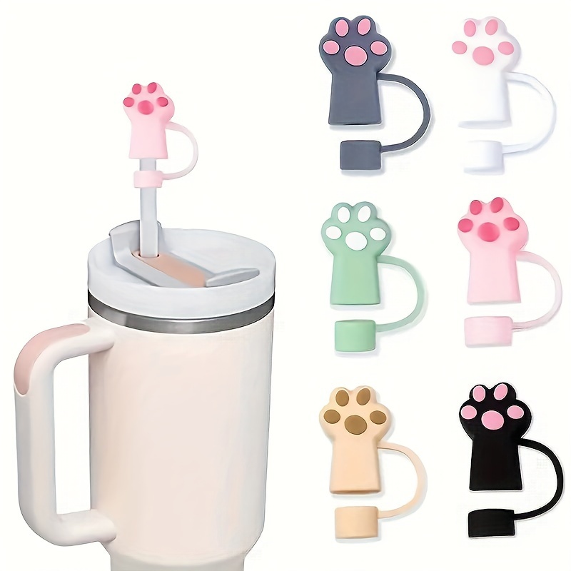  Anime Straw Covers Cap for Cup Straw Accessories, Cartoon Straw  Protectors Tips Cover for Reusable Drinking Straws (12): Home & Kitchen