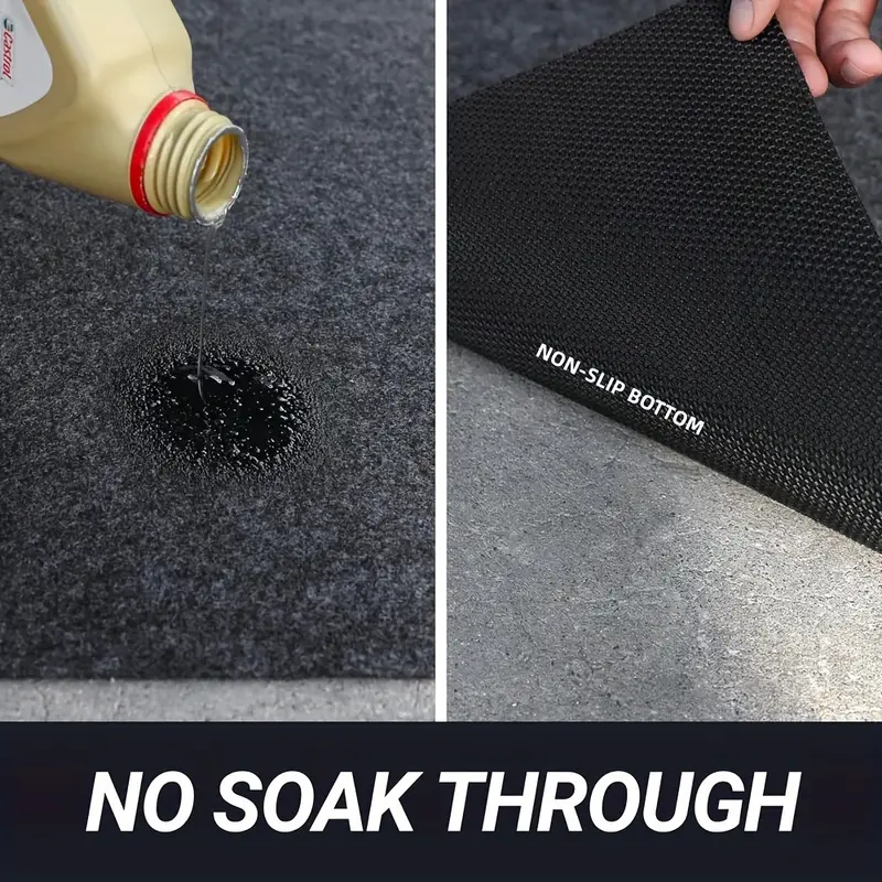 Oil Spill Mat, Garage Floor Mat Under Car Driveway Mats Oil Leaks Absorbent  Oil Pad, Reusable, Washable, Waterproof Backing, Protects Surfaces - Temu  United Kingdom