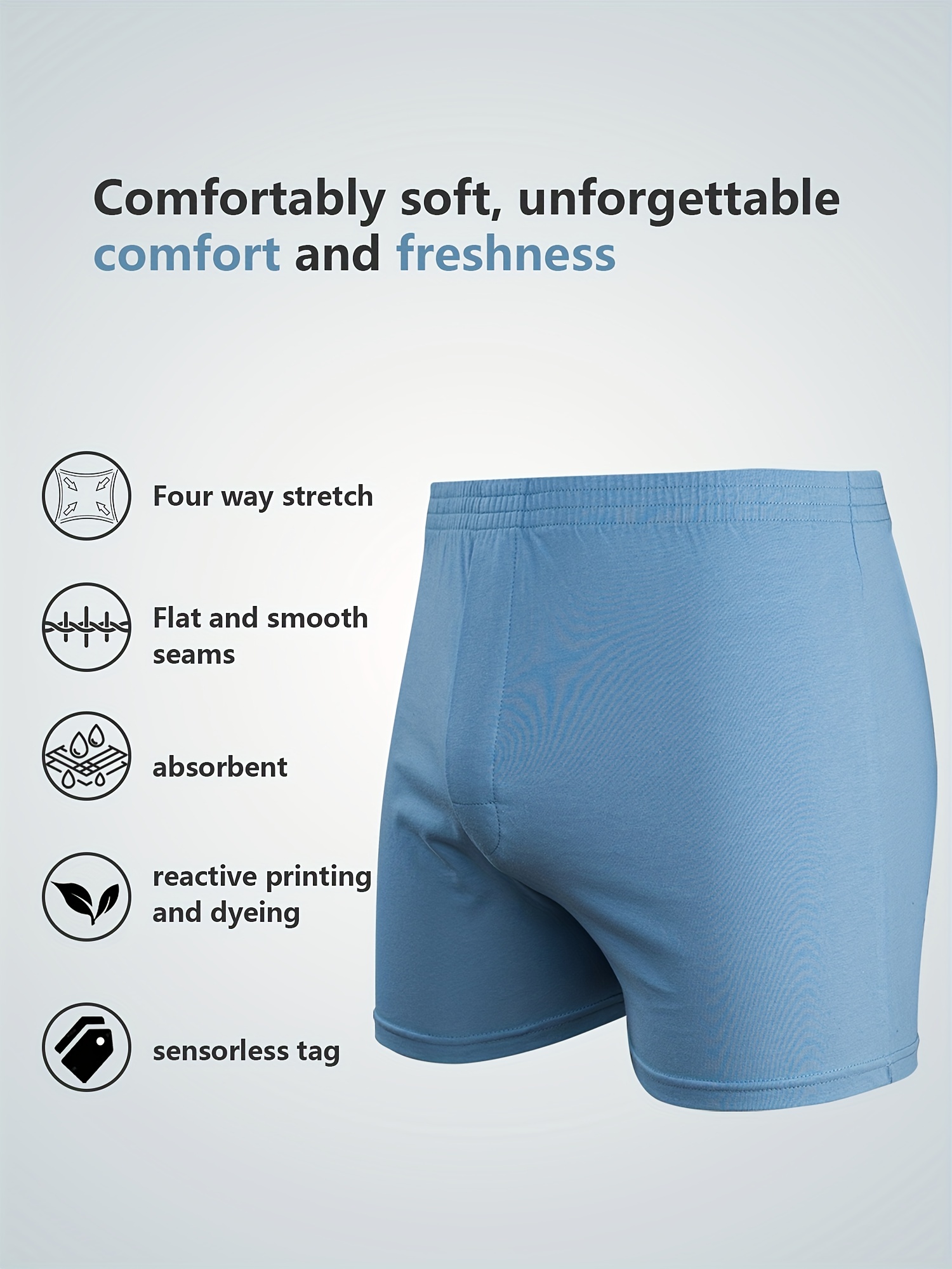 Men's Comfortable Skin friendly Arrow Pants Men's Boxer - Temu