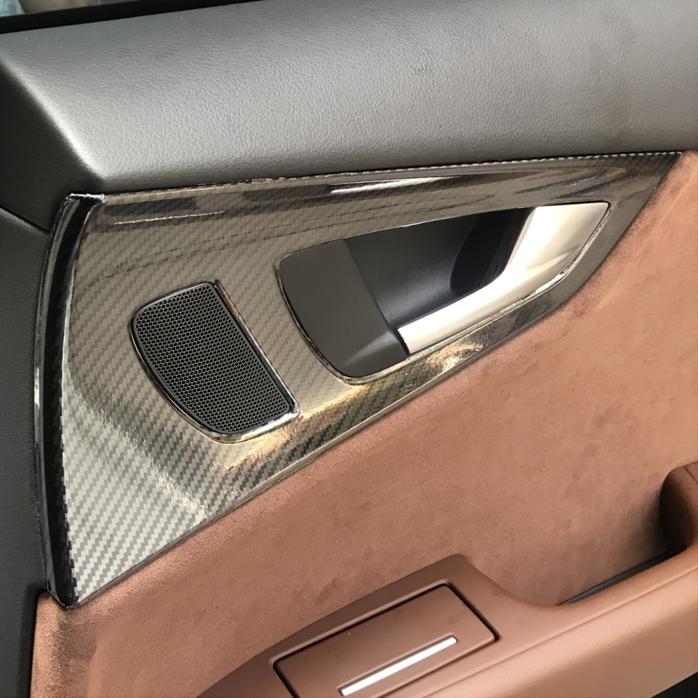 Car Interior Center Console Panel Türgriff 3d / 5d Carbon-faser-aufkleber- aufkleber, Auto-styling-zubehör A7 4g8 2009-2018, Rabatte