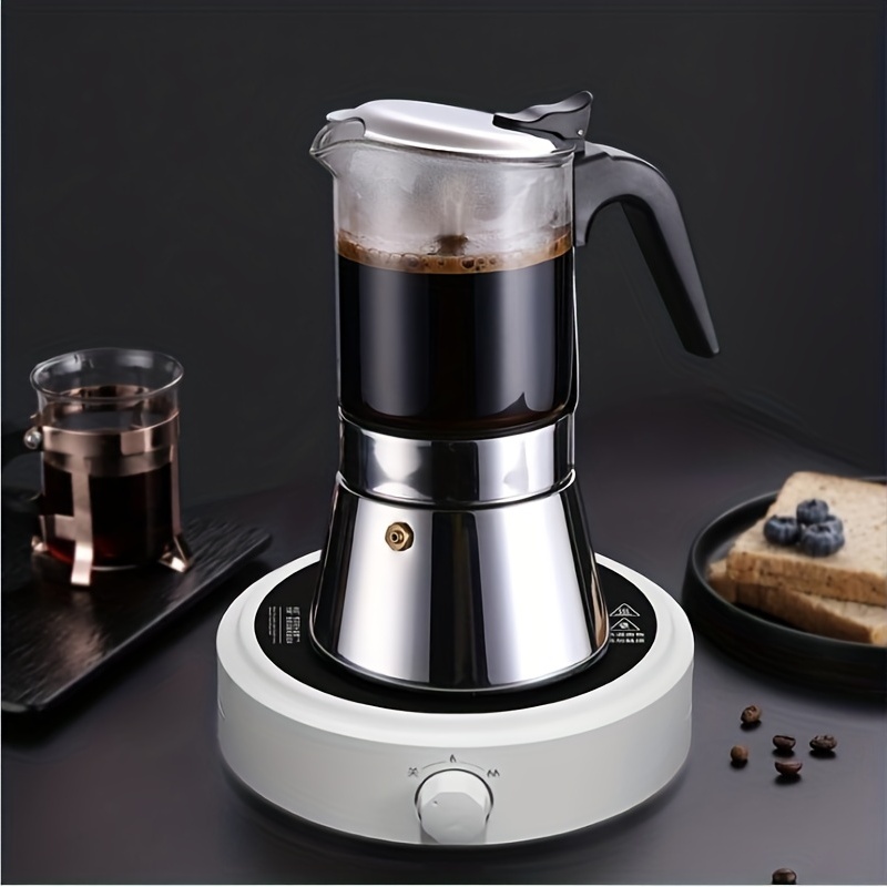 1 Pc European Style Coffee Pot Thickened Mocha Coffee Maker