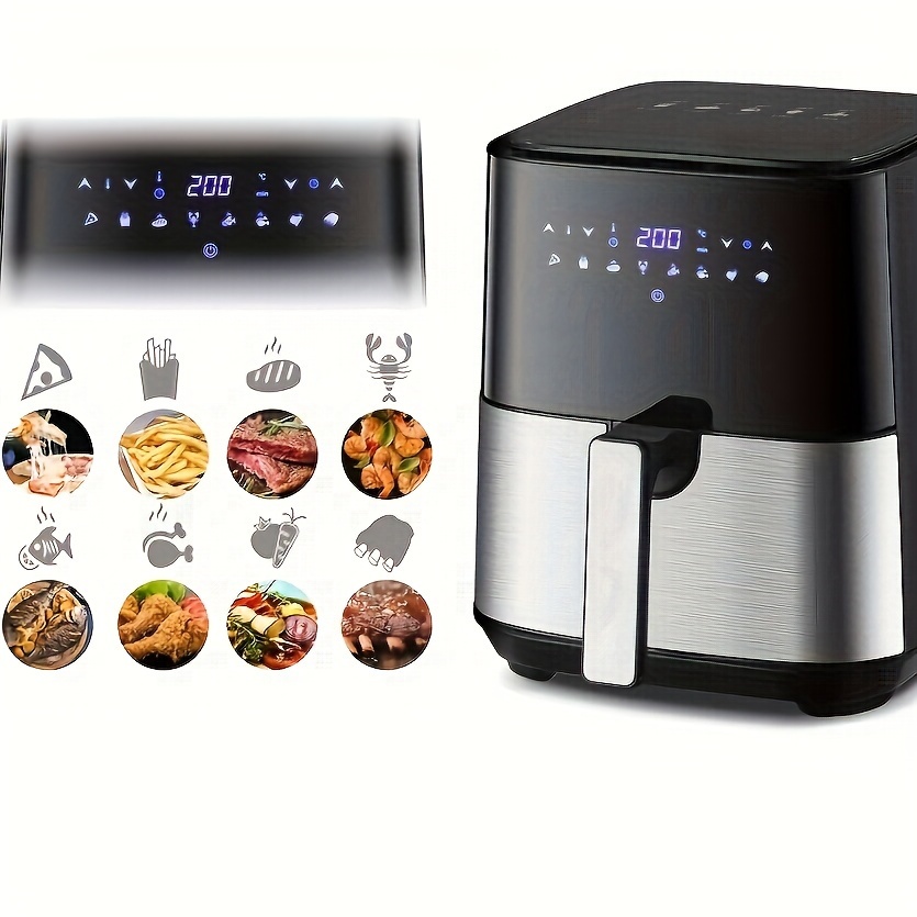 New Household Electric Fryer Large Capacity Easy Clean Electric