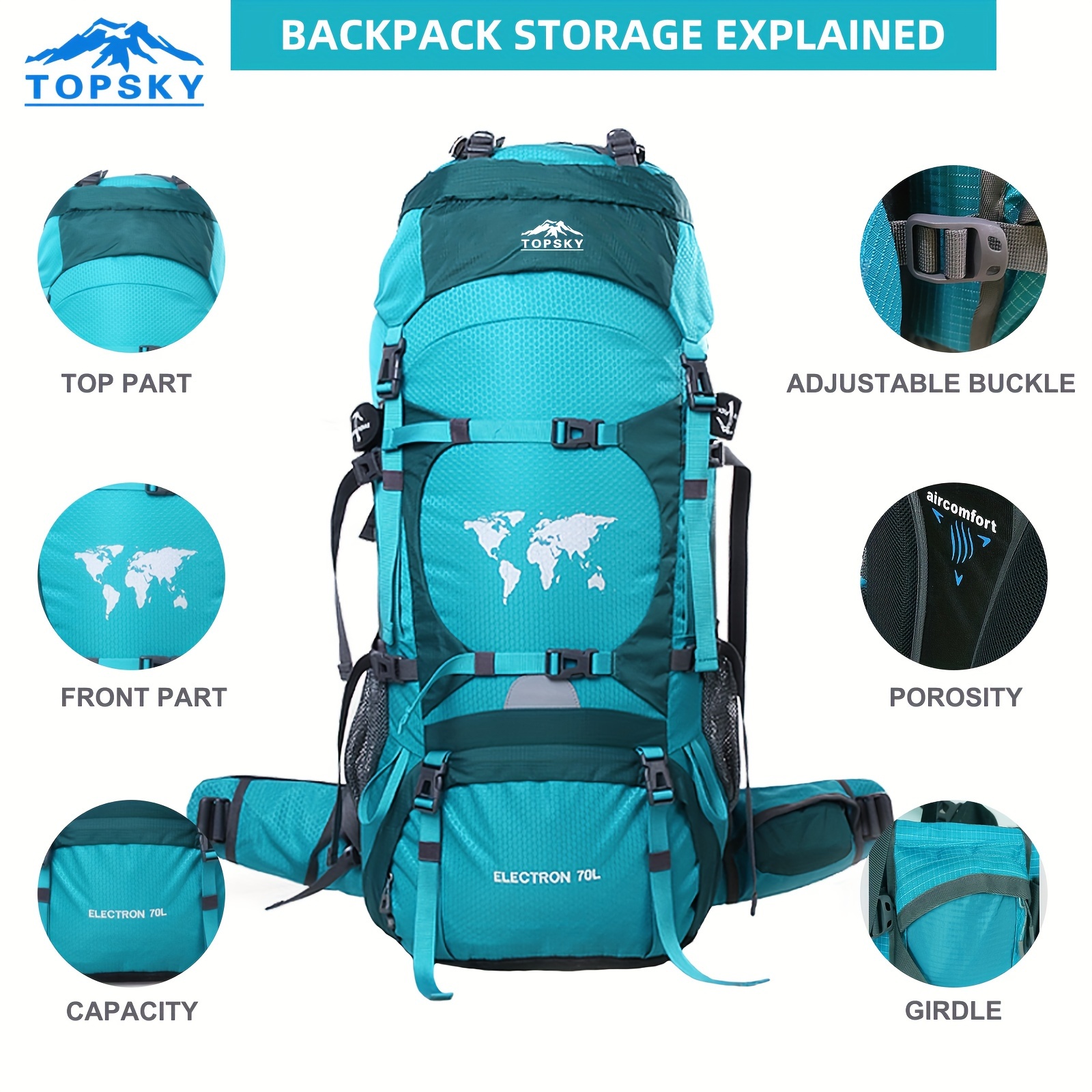 Topsky backpack outlet