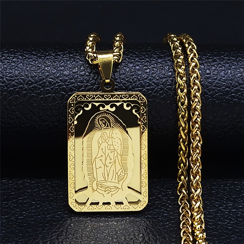 our lady of guadalupe men's jewelry