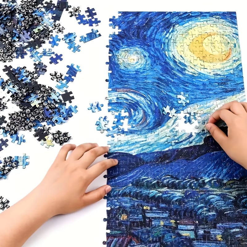 ZZHXSYH Peinture De Grande Maison dans Les Arbres Puzzle en Bois 1000  Pièces Puzzle Défi Cérébral pour Enfants Bricolage Cadeau Amusant Jeu  D'Intérieur Décor À La Maison Détachable : : Jeux et