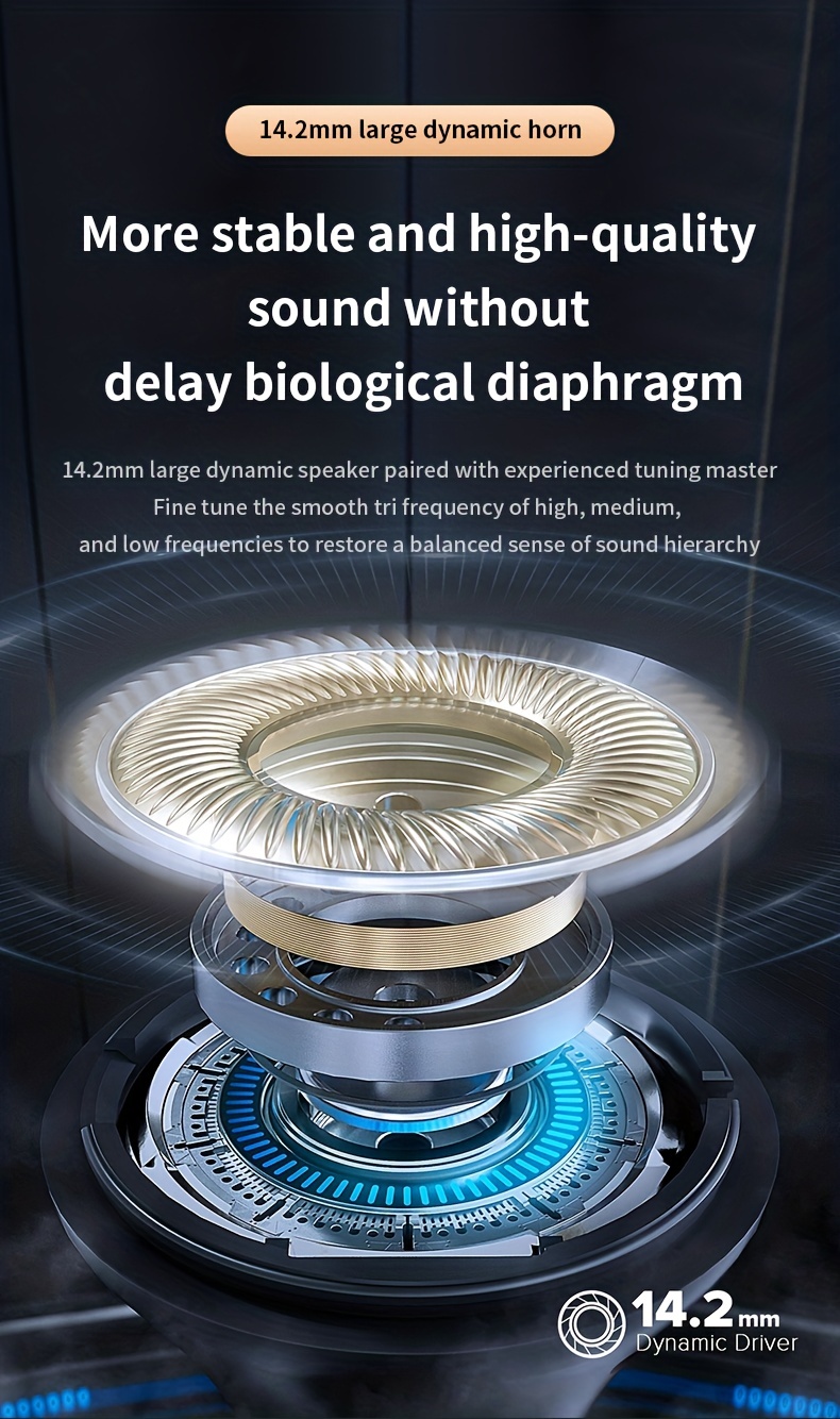 Ultra thin Sleep Wireless Headset Super Standby Wireless Temu