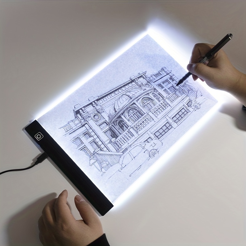 led drawing copy board toy draw 3 level dimmable painting