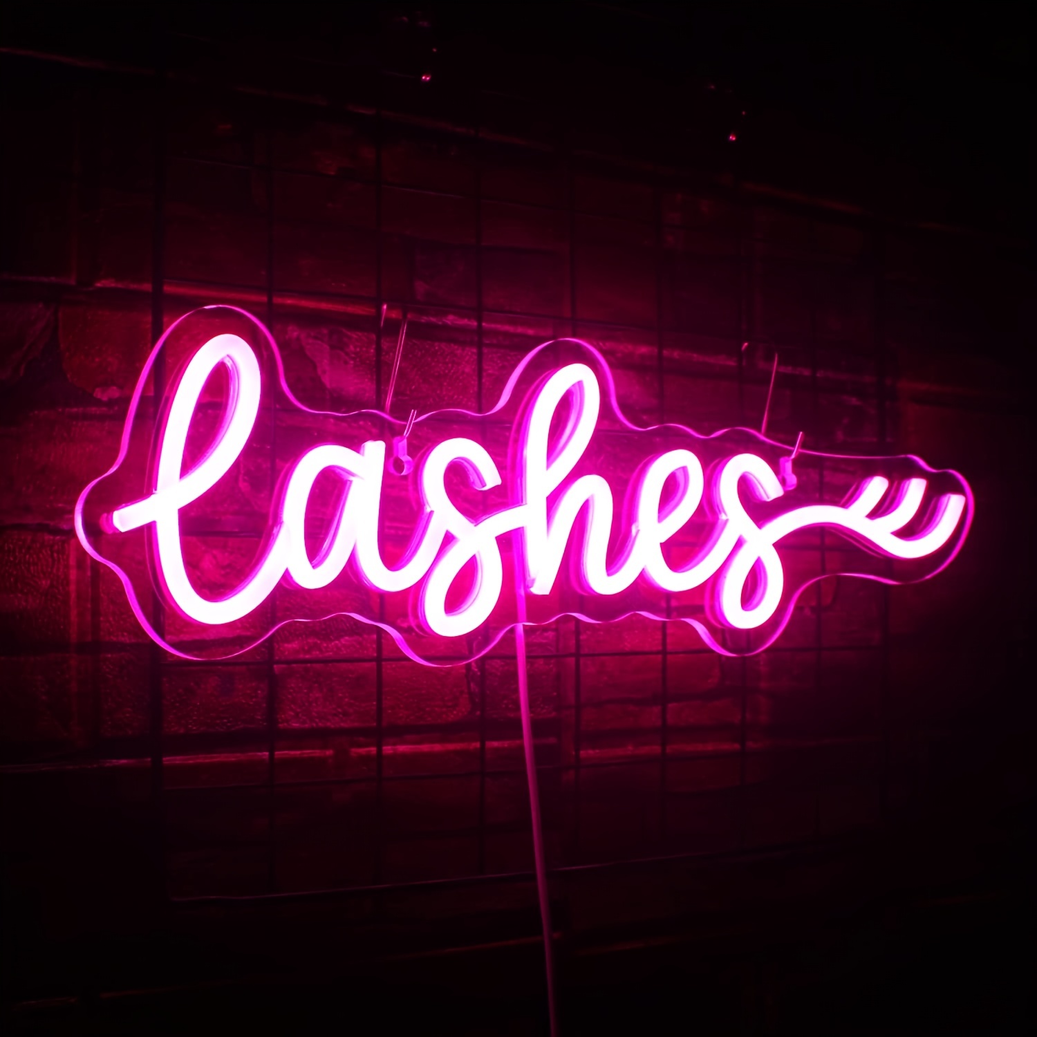 Lash Studio Neon Sign Lashes Room Decor LED Neon Light Business