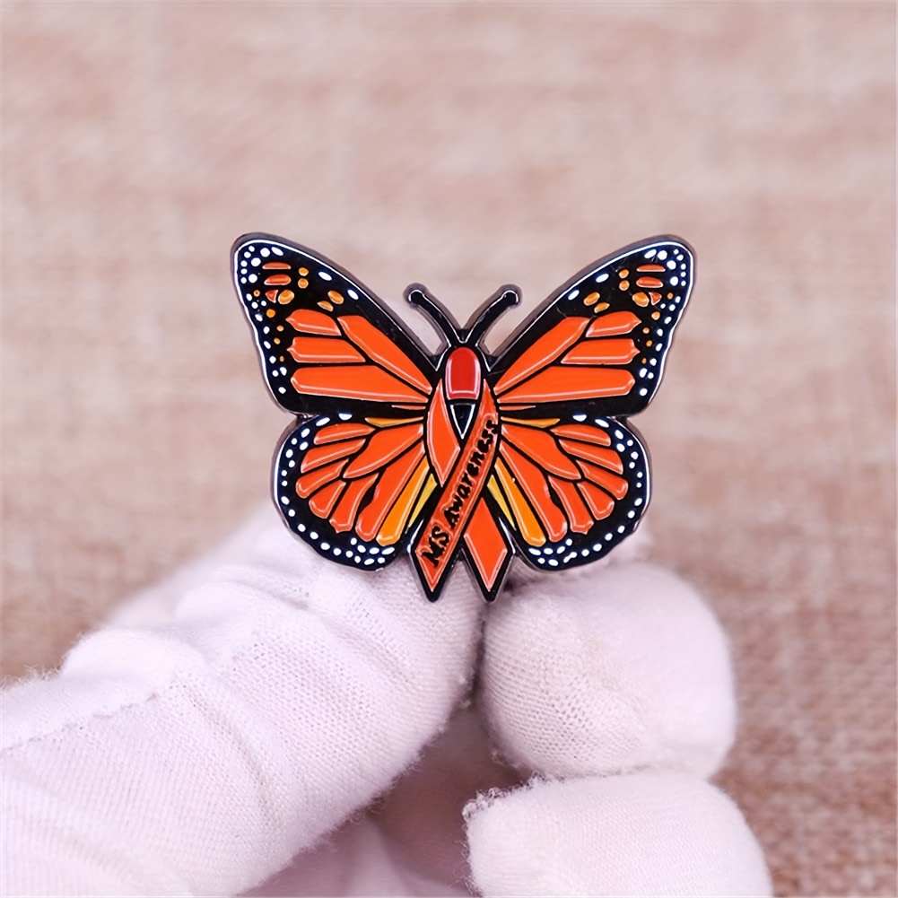 Red Butterfly Pin