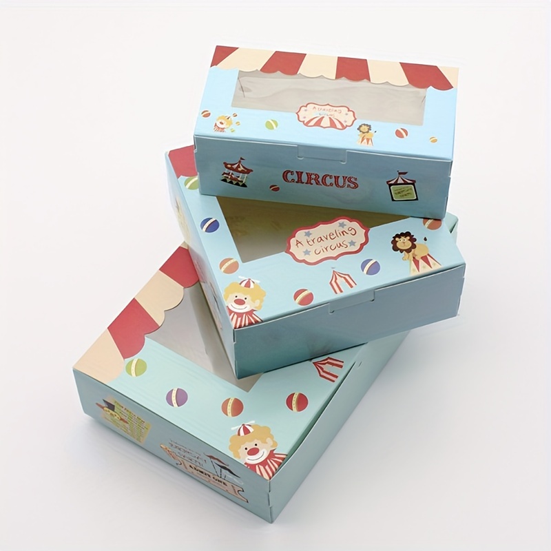 Circus-themed Window Opening Gift Boxes - Perfect For Birthday