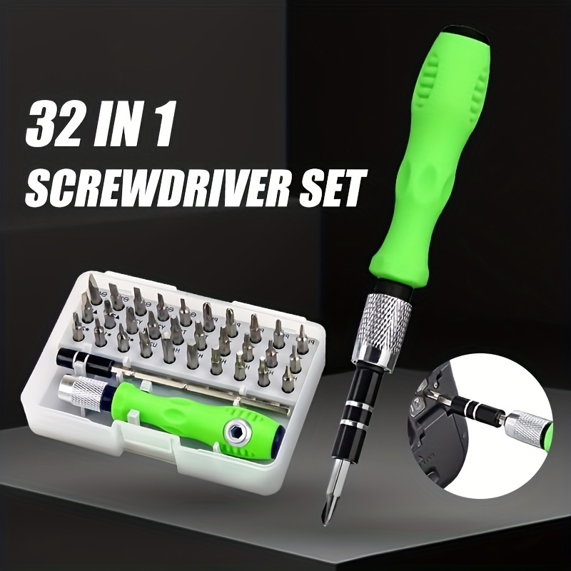 

32 In 1 Precise Screwdriver Set Mini Magnetic Bits Kit Phone Laptop Mobile Maintenance Tool