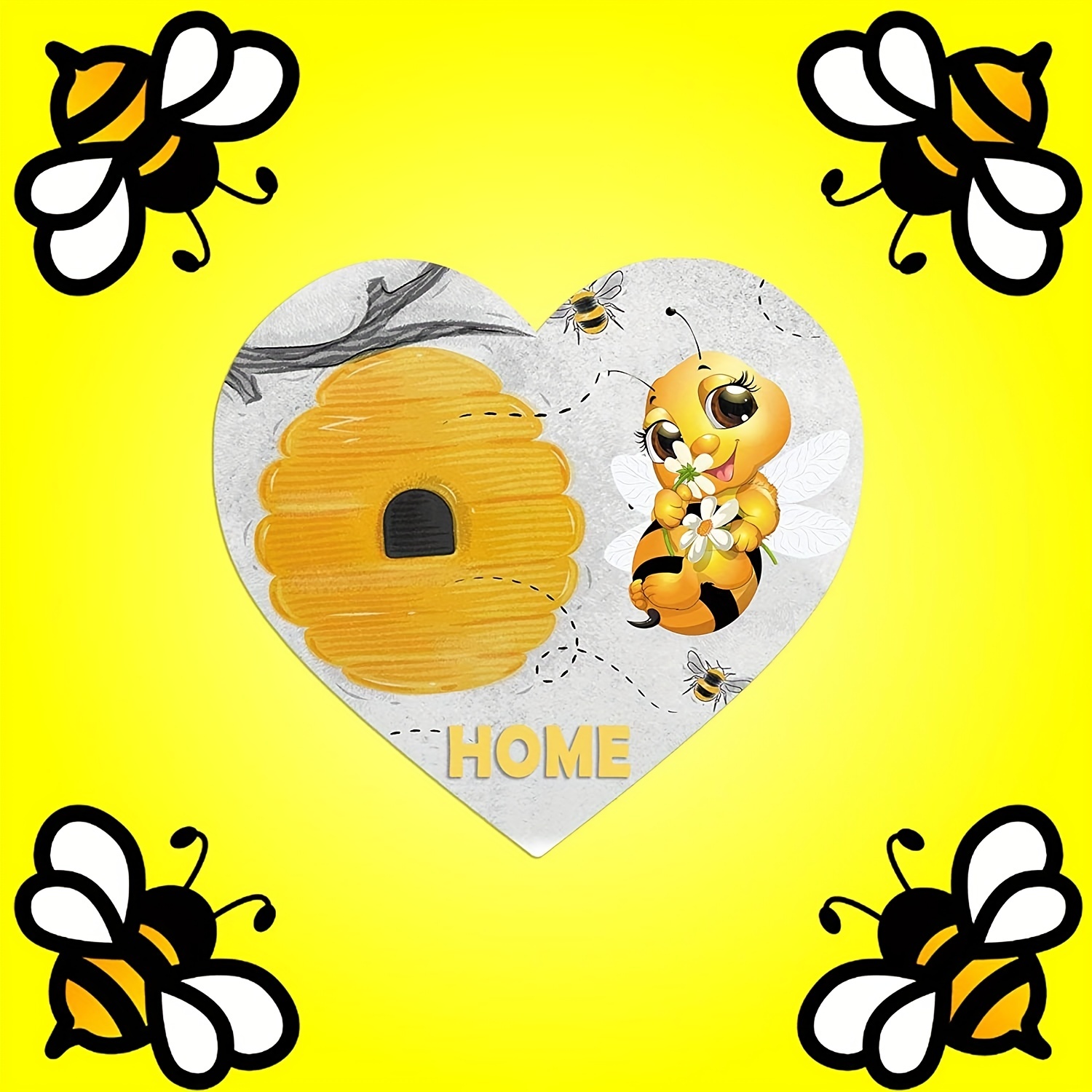 Bumble Bee Garden Gnome, Bumble Bees Decorations