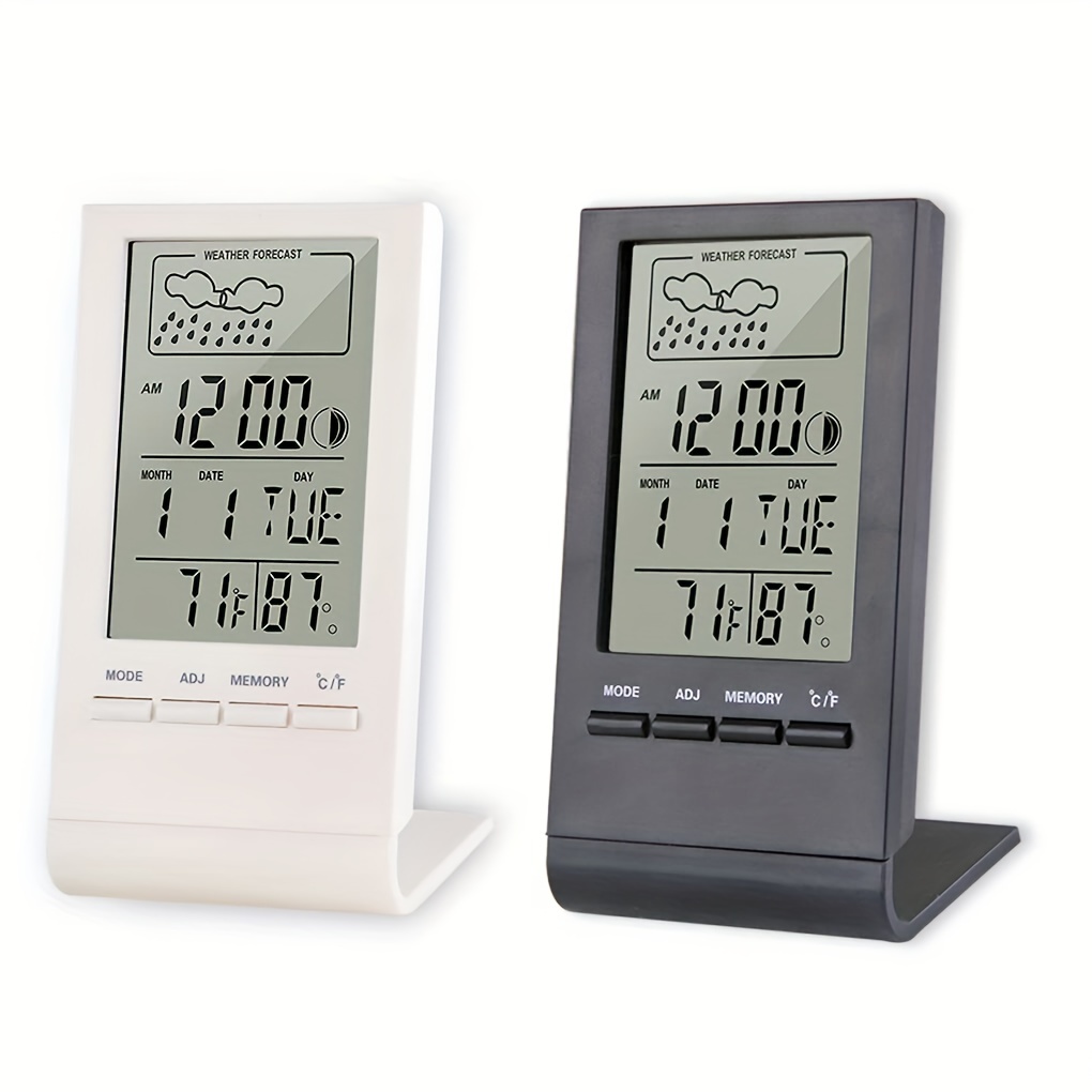 Wireless Temperature And Humidity Meter Indoor And Outdoor Thermometer  Hygrometer Weather Station - Temu
