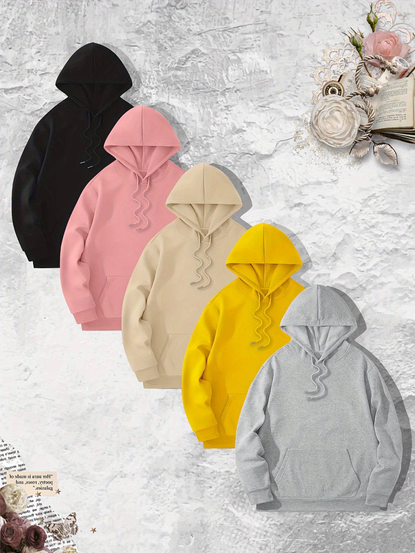 Different best sale color hoodies