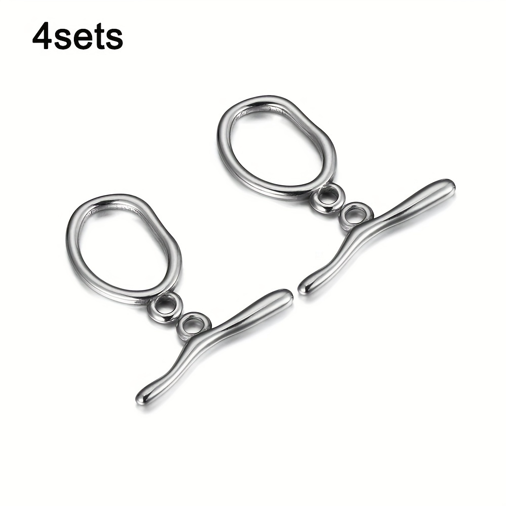 Stainless Steel Toggle Clasps for Jewelry Making