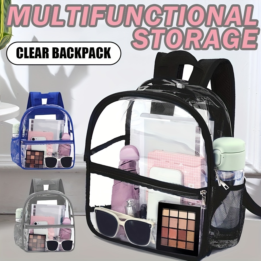 Jansport clear outlet plastic backpack