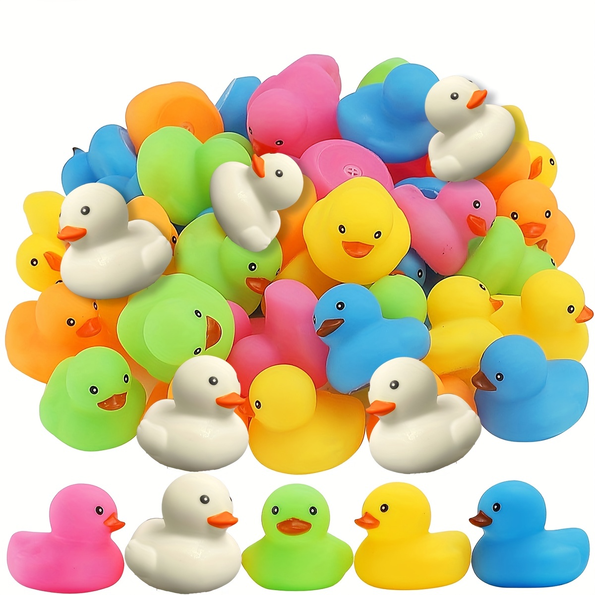 pink rubber duck baby shower