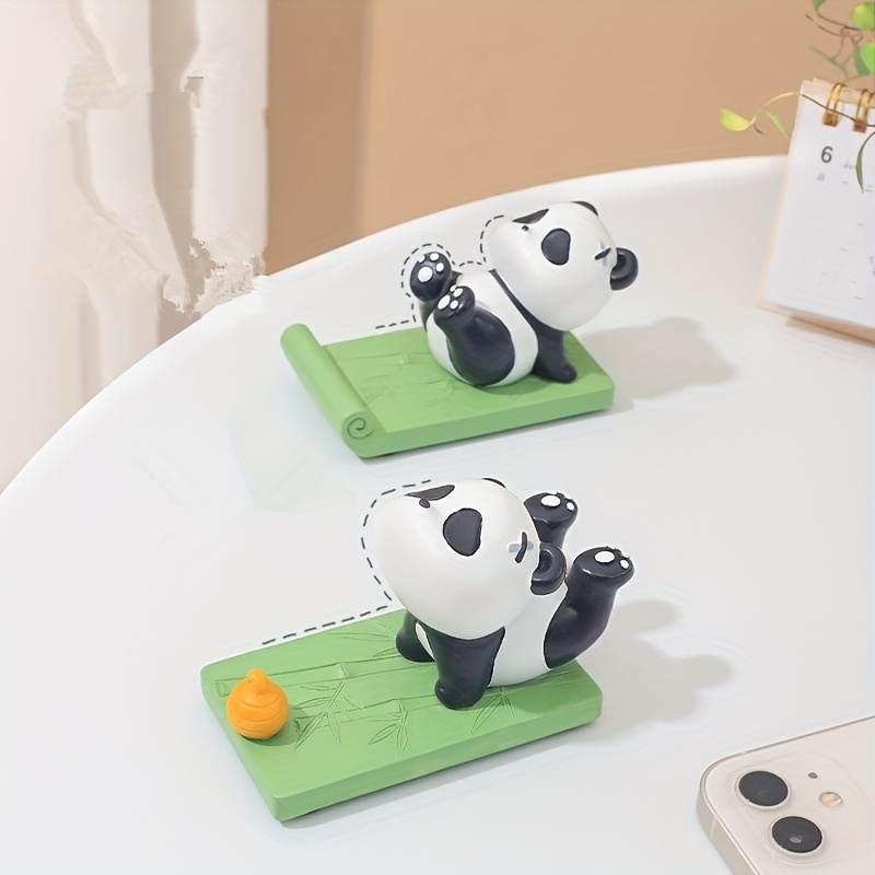 resin mini animal panda model tabletop ornaments Miniature desktop