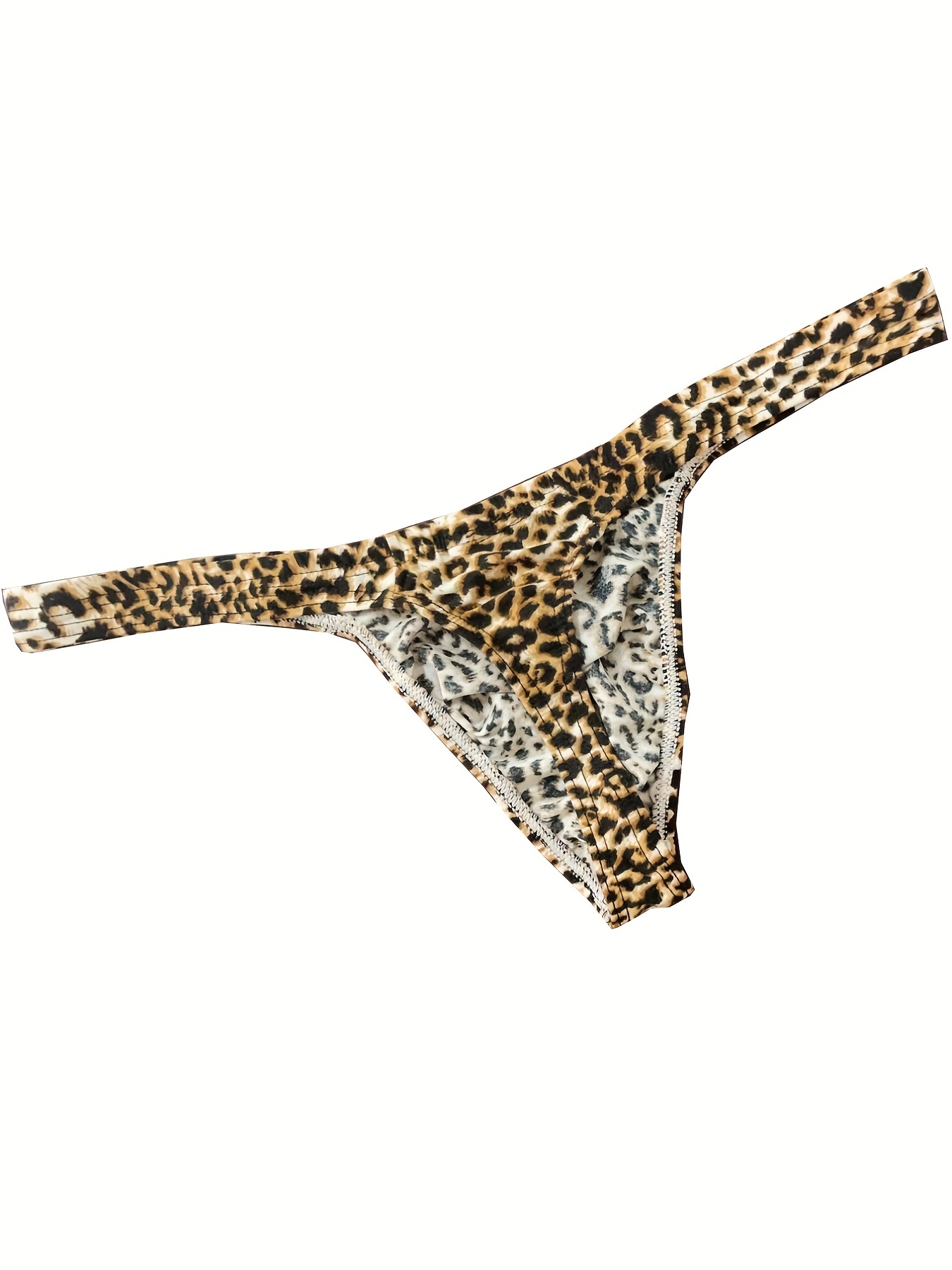 Plus Size Leopard Thong - Temu