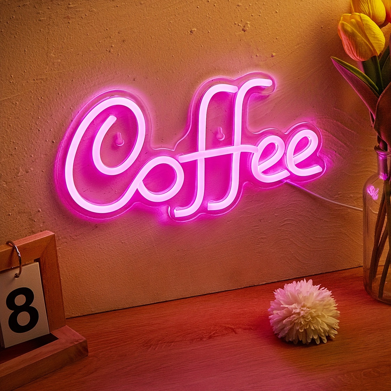 Insegne luminose COFFE - Lavagna LED neon