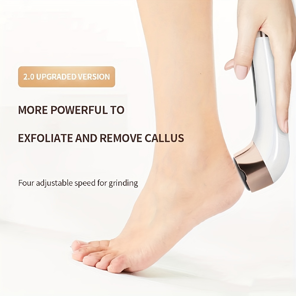 Electric Foot File Vacuum Callus Remover Grinding Feet Dead Skin