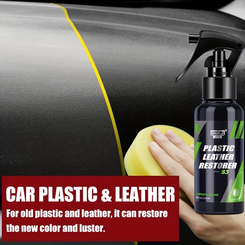 Hgkj Leather Conditioner And Leather Cleaner Kit Car - Temu