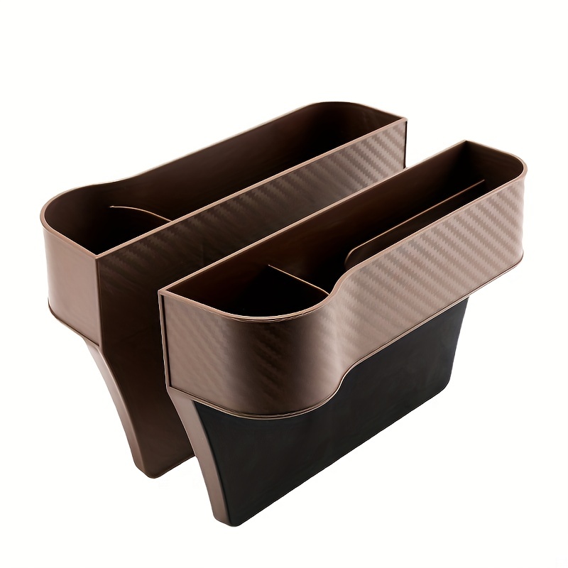 Universal Leather Car Seat Gap Organizer Storage Bag Seat Box Holder  Accessories