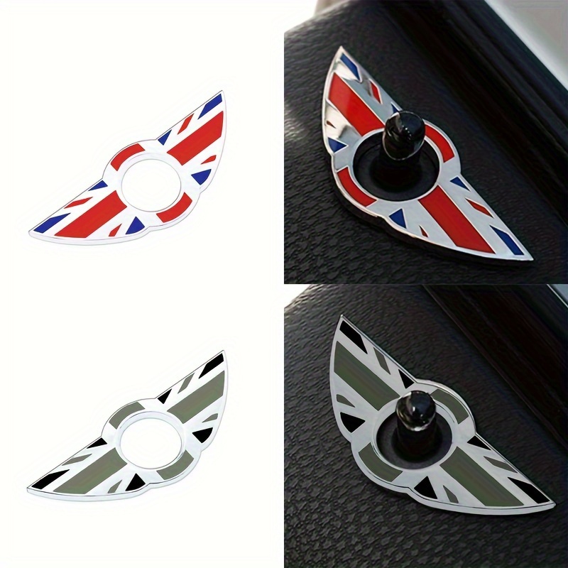 for Mini Cooper S One R52 R53 R55 R56 R60 1PCS Mini Wing Logo Keychain Key  Ring Metal Car Logo Key Chain Keyring - AliExpress