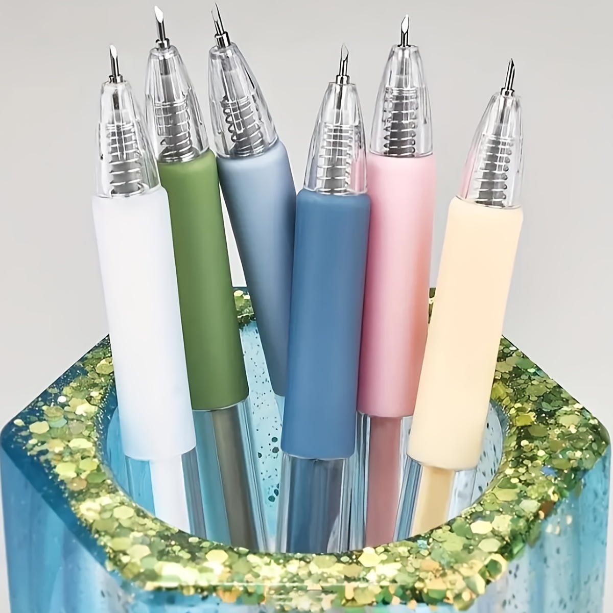 Folding Scissors Ceramic Knife Dual purpose Colored Pen - Temu
