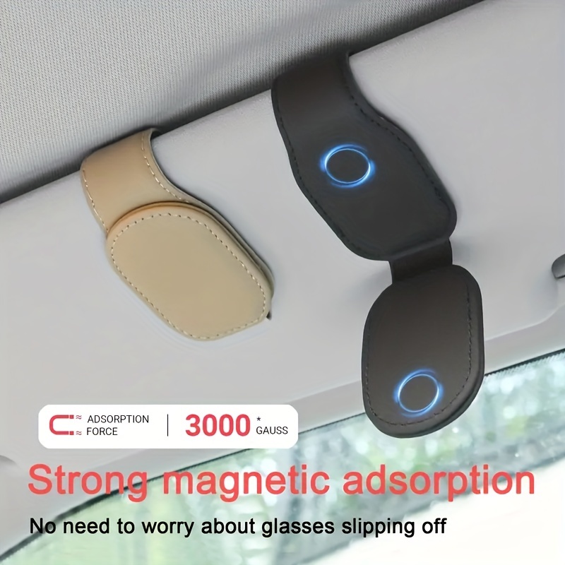 Sonnenbrillenhalter für Auto-Sonnenblende color Grau