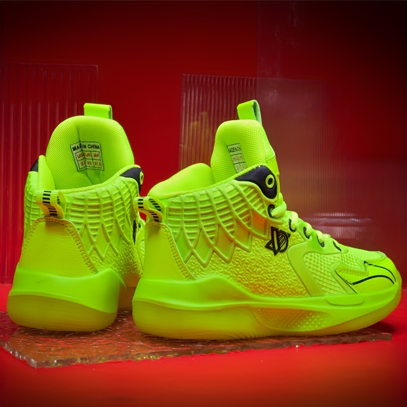 Neon colored basketball on sale shoes