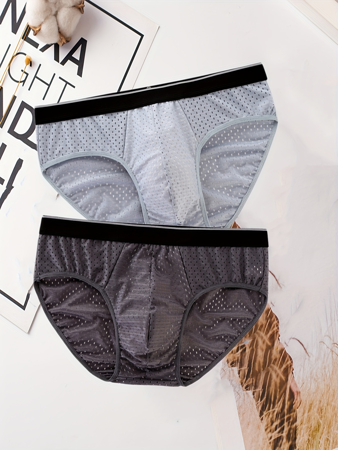 Breathable Cotton Underwear - Temu