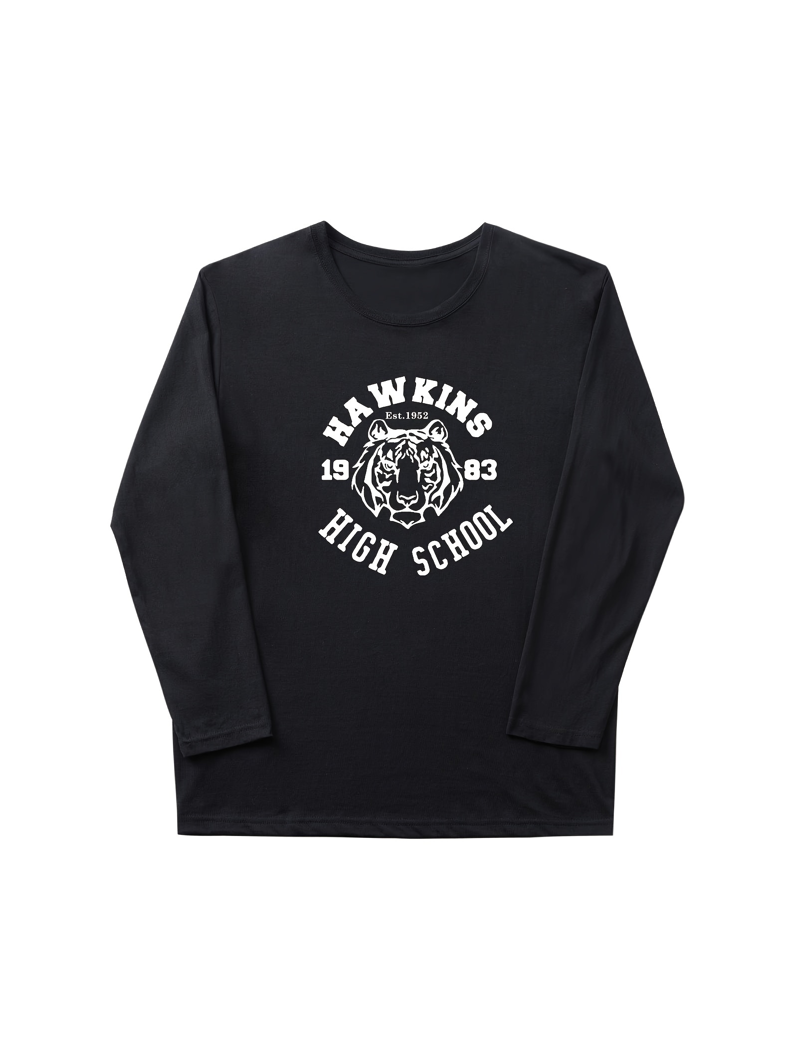 Grey Logo Graphic Long Sleeve T-Shirt | Le Tigre